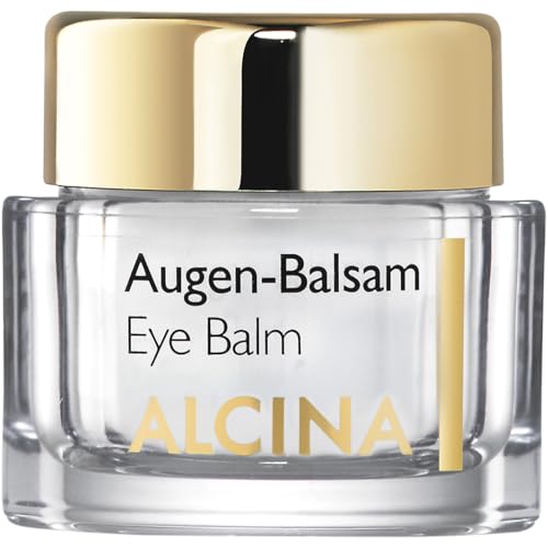 ALCINA Augen-Balsam - 1 x 15 ml - Reduziert Linien und Falten - Fördert die hauteigene Collagenproduktion - Ideal bei empfindlicher Augenpartie - Mit Pentapeptiden, Hyaluronsäure und Panthenol