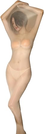 Body Stockings for Women Nylon Sexy Sheer Bodystocking Dress Oily Pullover Full Body Bodysuit