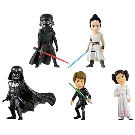 Amazon スター ウォーズ ワールドコレクタブルフィギュア Special Ver 全5種セット ダース ベイダー カイロ レン レイ ルーク スカイウォーカー レイア オーガナ フィギュア ドール 通販