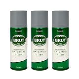 Brut Original Mens ANTI-PERSPIRANT 200ml - Pack of 3