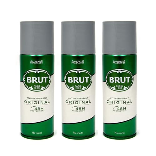 Image of Brut Original Mens ANTI-PERSPIRANT 200ml - Pack of 3