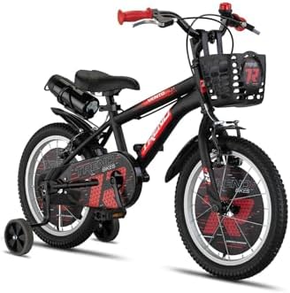 Vento 16 Jant 4-6 Yaş Erkek Çocuk Bisikleti Siyah-kırmızı - Görsel 1