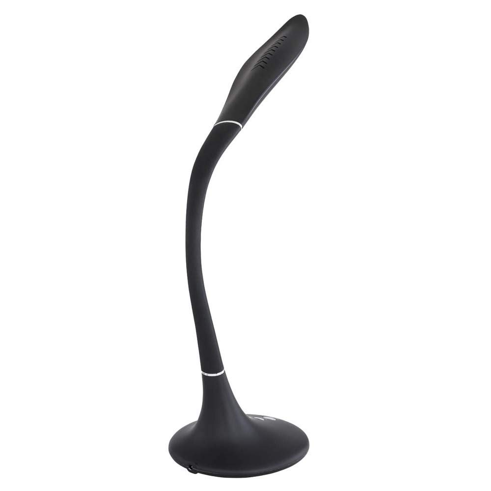 Flexo - Lámpara de mesa led (1 bombilla LED de 10 W, incluye CCT, intensidad regulable, Touch ON/OFF)