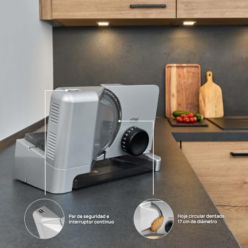 Miniatura 4 de Ritter E 16 - Cortafiambres Eléctrico Con Motor Ecológico