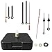 Produktbild BULLONGÈ Quarz-Uhrwerk-Set 3x3 Premium mit 9 Metall-Zeigern - zum selber Bauen Einer Uhr oder als Ersatz