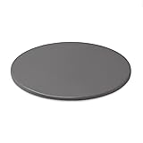 Weber Pizzastein - Groß (Ø 36cm), glasierter Cordierit BBQ Pizzastein, Schnelles aufheißen & Wärmeabgabe, passend für alle Grills (Holzkohle ab Ø 37cm, Gas, Pellet, Elektrisch) - Schwarz (18412) ⌀ 36 cm Rund