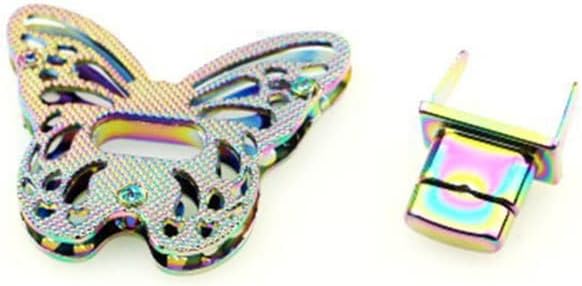 Colorful Metal Turn Lock Clasp for Craft Bag Handbag Shoulder Bag Purse Hardware Accessories