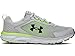 Under Armour Mens Charged Assert 9 Marble Running Shoe, Mod Gray/Lime Surge/Black, 11.5