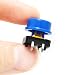 RUNCCI-YUN 80pcs 12 x 12 x 7.3 mm interruptor de botón táctil，micro...