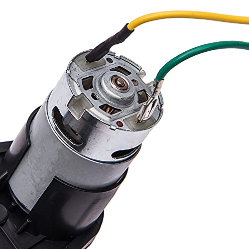 12V550 40000RPM DC Motor Gearbox, Suitable for Children's Riding SUV Accessories, High-Speed RS550 12V High Torque Motor Gearbox, for Children Riding Toy Replacement Parts
