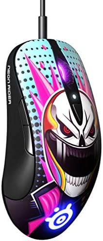 SteelSeries Sensei Ten - Gaming Mouse - 18, 000 CPI Truemove Pro Optical Sensor - Ambidextrous design - 8 Programmable Buttons - CS: GO Neon Rider Edition PC