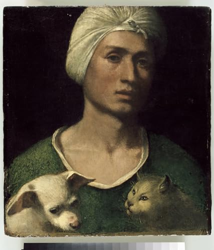 Peinture Murale jeune homme Dosso Dossi pour décoration salon chic