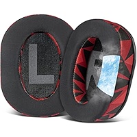 SOULWIT Lambskin Earpads For Logitech G Pro Headphones - Noise Isolation Replacement Cushions, Black