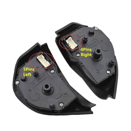 Bouton volant multifonction Mitsubishi Outlander Lancer commutateur noir