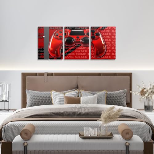 Feelyou Gamer Game Wall Art Teens 12" x 16" x 3 by Feelyou - Used condition - Image 4