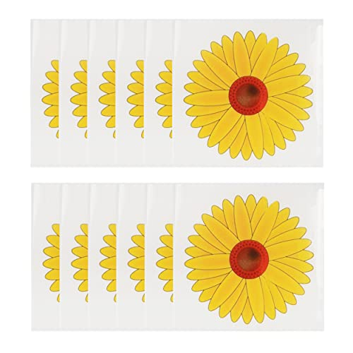 20pcs Window Fly Traps Floral Pattern Indoor Fly Trap for Home Use,Floral Pattern Design Sticky Fly Catcher Insect Flies Wasp Pest Killer