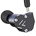 Produktbild RevoNext QT5 QT2S QT2 RX8S verkabelte HiFi-In-Ear-Monitore (ohne Mikrofon) (QT2, Schwarz)