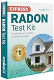 empowerDX Express Radon Test Kit, All Fees Included, EPA Listed, NPPR Certified, Check Radon Gas Levels in Your Home, Same Day Results, FedEx Return Included