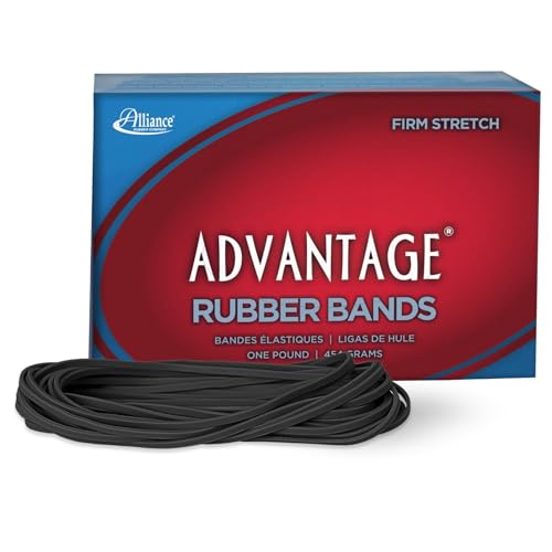Alliance Advantage Classic Black Rubber Bands