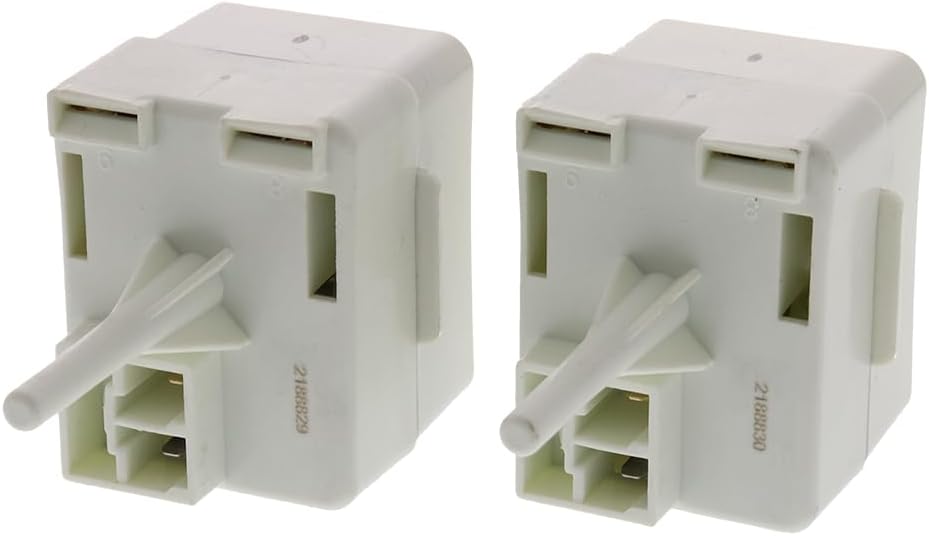 8201786, AP3885081, PS993073, 2188830, 2188829 Relay and Overload Kit Compatible with Whirlpool Refrigerator, Exact Fit (Fits Model# (ED5, KSR, GD5, GS6, SS2, RS2, ED7, GS2, GD2, TS2 and More)