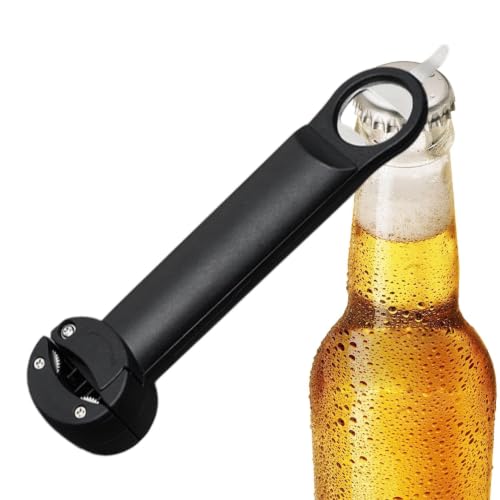 Abridor de tarros retráctil magnético para tapas de frascos en cocina 2