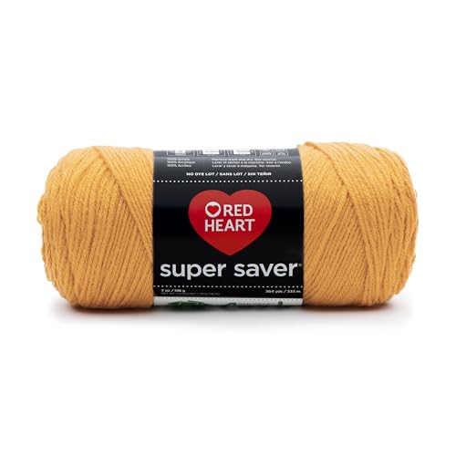 RED HEART Super Saver Yarn, Gold