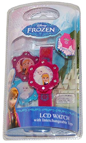 MZ Berger Frozen LCD Watch with Interchangeable Tops