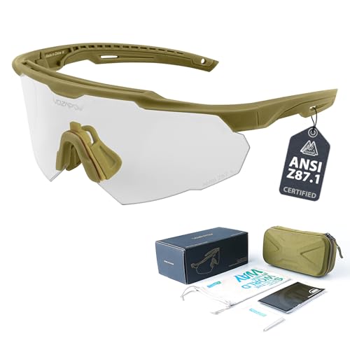 Image of Shooting Glasses Anti Fog with High Definition Lenses, ANSI Z87+ Certified Tactical Safety Glasses for Men Women