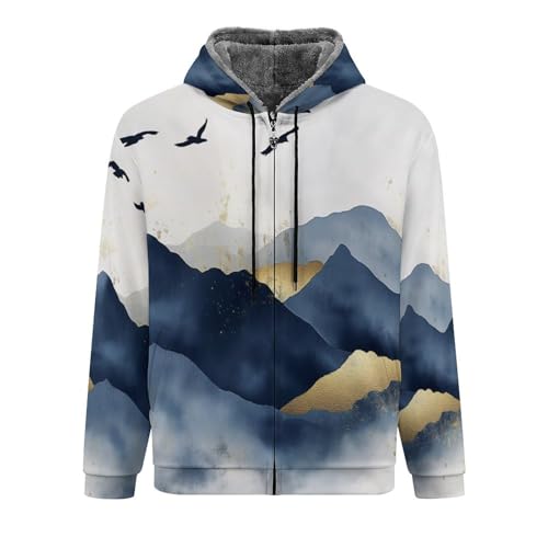 Sweat à capuche pour homme idéal pour les randonnées en montagne et les sorties