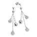 Produktbild Crystelle Damenohrhänger 925/-Sterling Silber Swarovski Kristalle 340220004