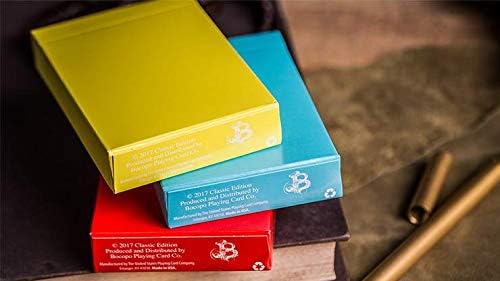 MTS Steel Playing Cards Yellow by Bocopo