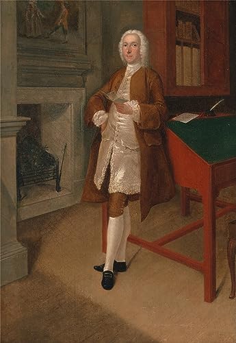 Image sur toile Arthur Devis pour habiller un mur vide avec un tableau de bibliothèque élégant