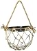 Moonrays 91160 Solar Powered LED Hanging Glass Buoy Lights, White