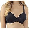 Vanity Fair Women's Plus Size Beauty Back Smoothing Seamless T-Shirt Bra, Midnight Black, 42D