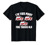 Photo Gallery 3 year old firefighter birthday party fire truck 3rd gift maglietta Photo Gallery 3 year old firefighter birthday party fire truck 3rd gift maglietta