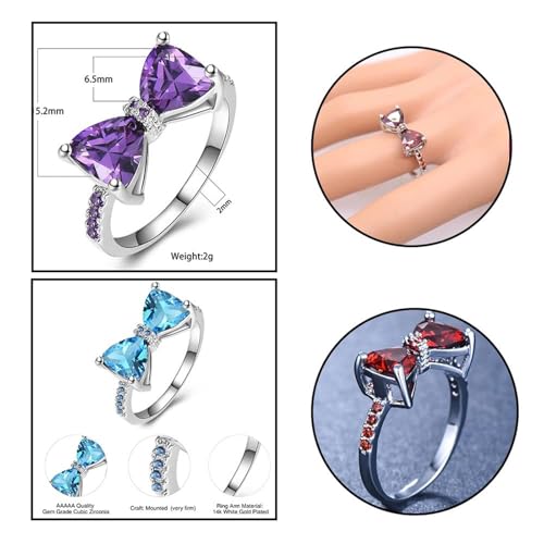 Under 5 Dollar Items Anillos De Plata 925 Para Mujer My+Orders With Amaon Warehouse Amazon Warehouse Deals Clearance 2025 Cubic Zirconia Engagement Oval Cut Rings Wedding Anniversary Jewelry3