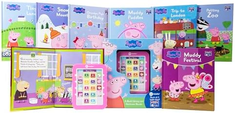 Peppa Pig - Me Reader Electronic Reader 8 Sound Book Library