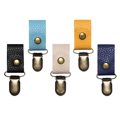 LUOZZY 5 peças suporte de clipe de chapéu para área externa mochila bonés de bagagem clipes para bag