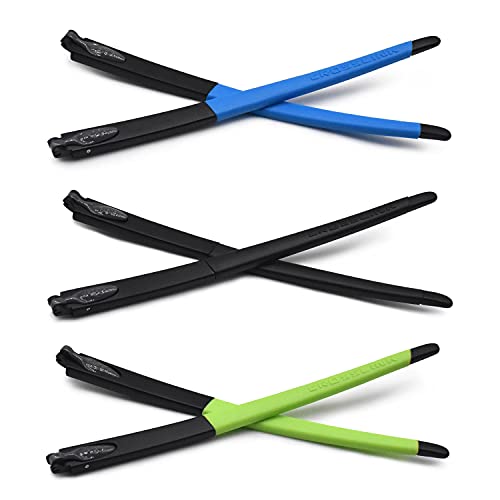 Branches en caoutchouc Crosslink Pitch de rechange noir bleu vert
