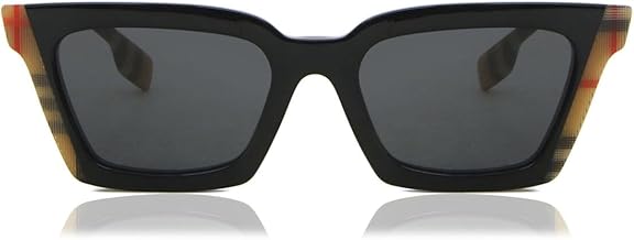 Gafas de sol BURBERRY BE4392U - 405587 BRIAR BLACK/VINTAGE CHECK W/DARK GREY 52 mm