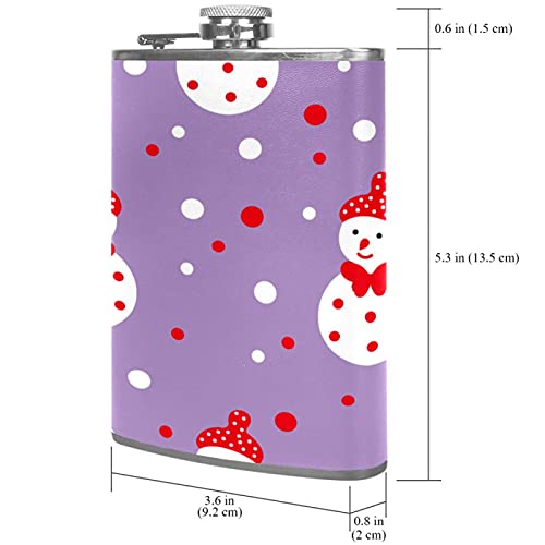 Flasque pour liqueur violette avec entonnoir pour boisson de camping - 8