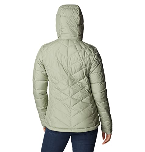 Image of Columbia Women's Omni-Heat Reflective Heavenly Hooded Hiking & Trekking Down Standard Length Jacket