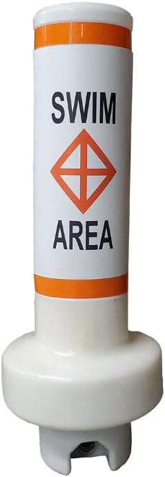 Sur-Mark Regulatory Buoy with Swim Area Label