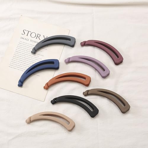 Juego de 8 Pinzas Banana Clips para Cabello miniatura 6