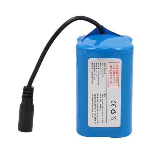 Nesting Boat Battery, 12000mAh 7.4V Fishing Boat Battery, Large Capacity Rechargeable Lithium Battery for RC Fishing Bait Boat