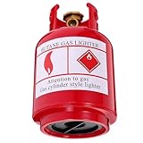 Diseño creativo: la forma de cilindro de gas es interesante y la convierte en una excelente decoración para el hogar, una alcancía para ahorrar dinero