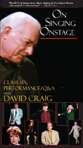 On Singing Onstage: Tape Six, Performance/q&a [VHS]