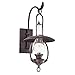 Troy Lighting BCD9010OBZ La Grange - 20.5 Inch One Light Outdoor Wall Lantren, Old Bronze Finish with Clear Seeded Glass