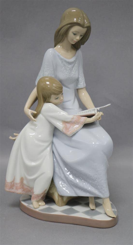 LLADRO リヤドロ　Beedtime Story BEDTIME STORY Lladro Porcelain : Amazon.ca: Home