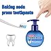 Whitening Toothpaste, Strengthening Stain Removal Toothpaste Fight Bleeding Gums White Toothpaste, Natural, Fluoride Free, Pump Packaging (Blueberry)